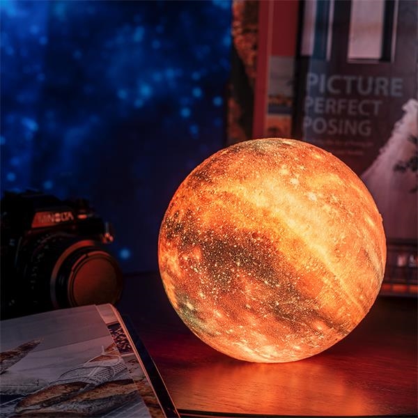 16 Colors Remote And Touch Control Galaxy Moon Lamp 3