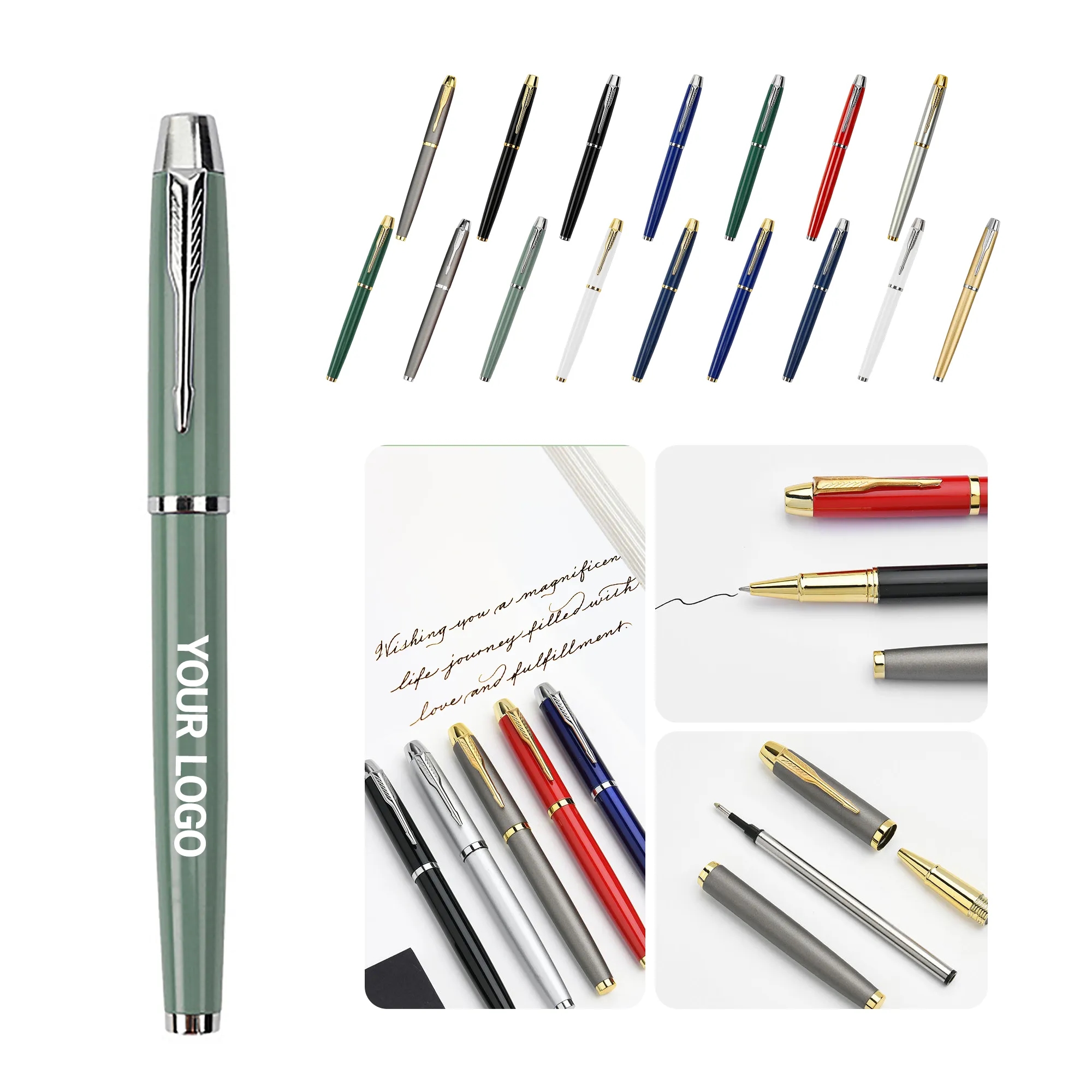 Elegant Metal Office Pen with Electroplated Finish 5