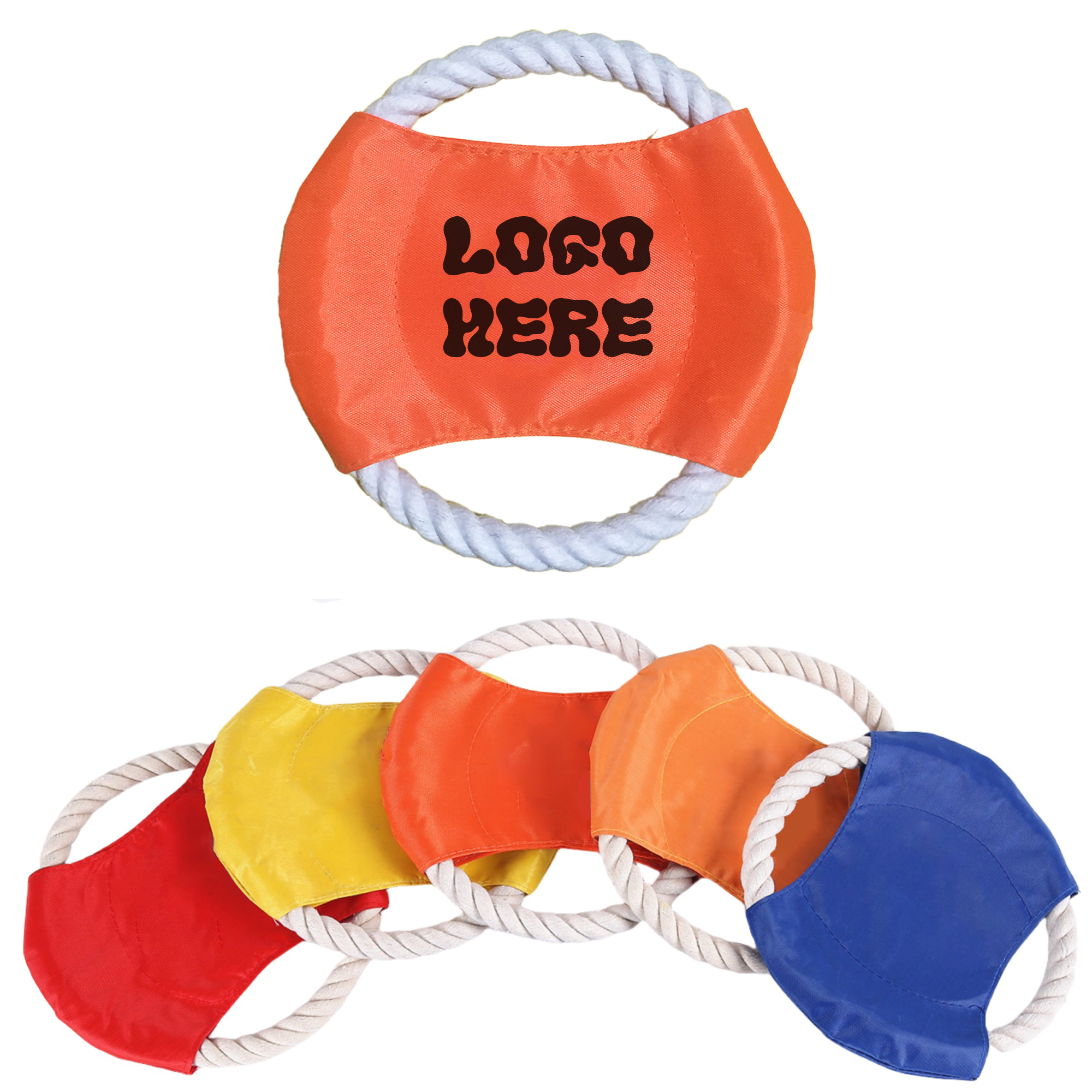 Flying Disc Dog Rope Training Toy 2