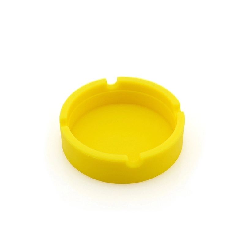 Custom High Temperature Resistant Circular Silicone Ashtray 13