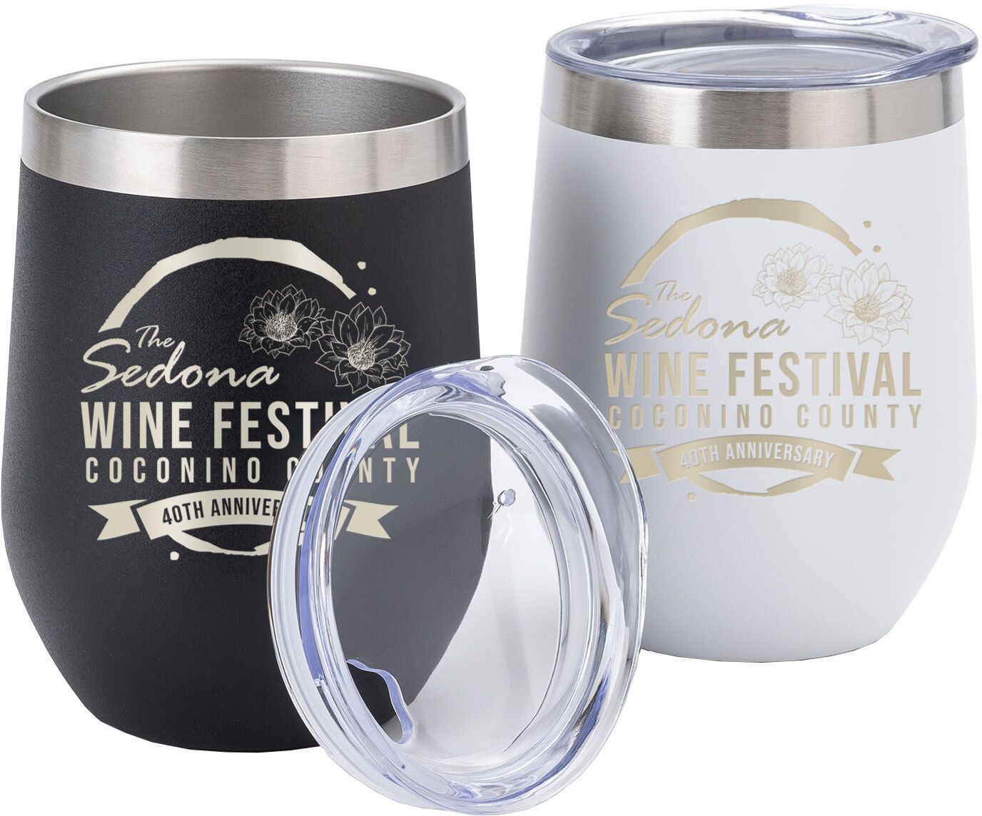 CRUISE STAINLESS STEEL WINE TUMBLER 12 OZ 7