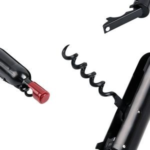 Stylish Magnetic Corkscrew Wine Bottle Shaped Opener 11