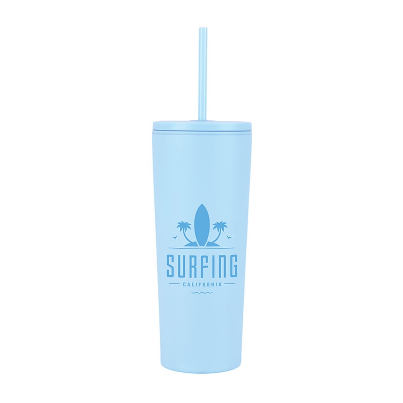 Bayard 24 oz. Double Wall Steel/PP Liner Straw Tumbler 41