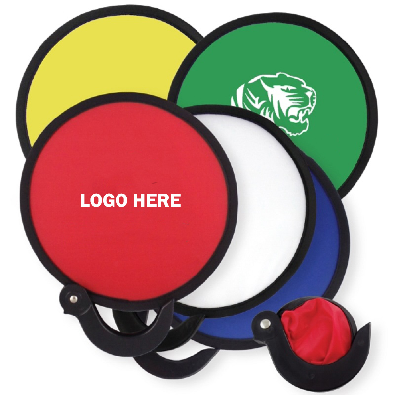 7" Round Foldable Nylon Fan 3