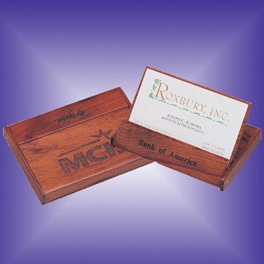 ROSEWOOD BUSINESS CARD CASE 1