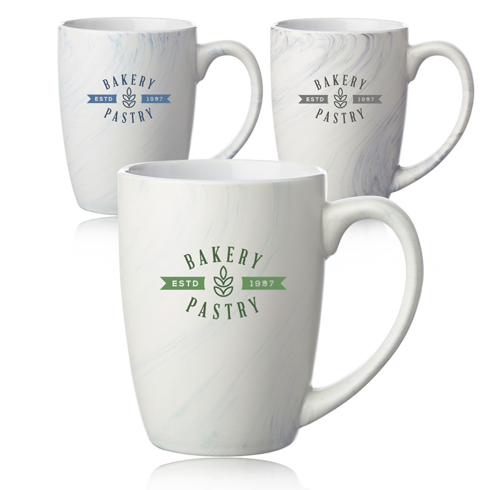 10 oz. Marble Glaze Ceramic Mug 4