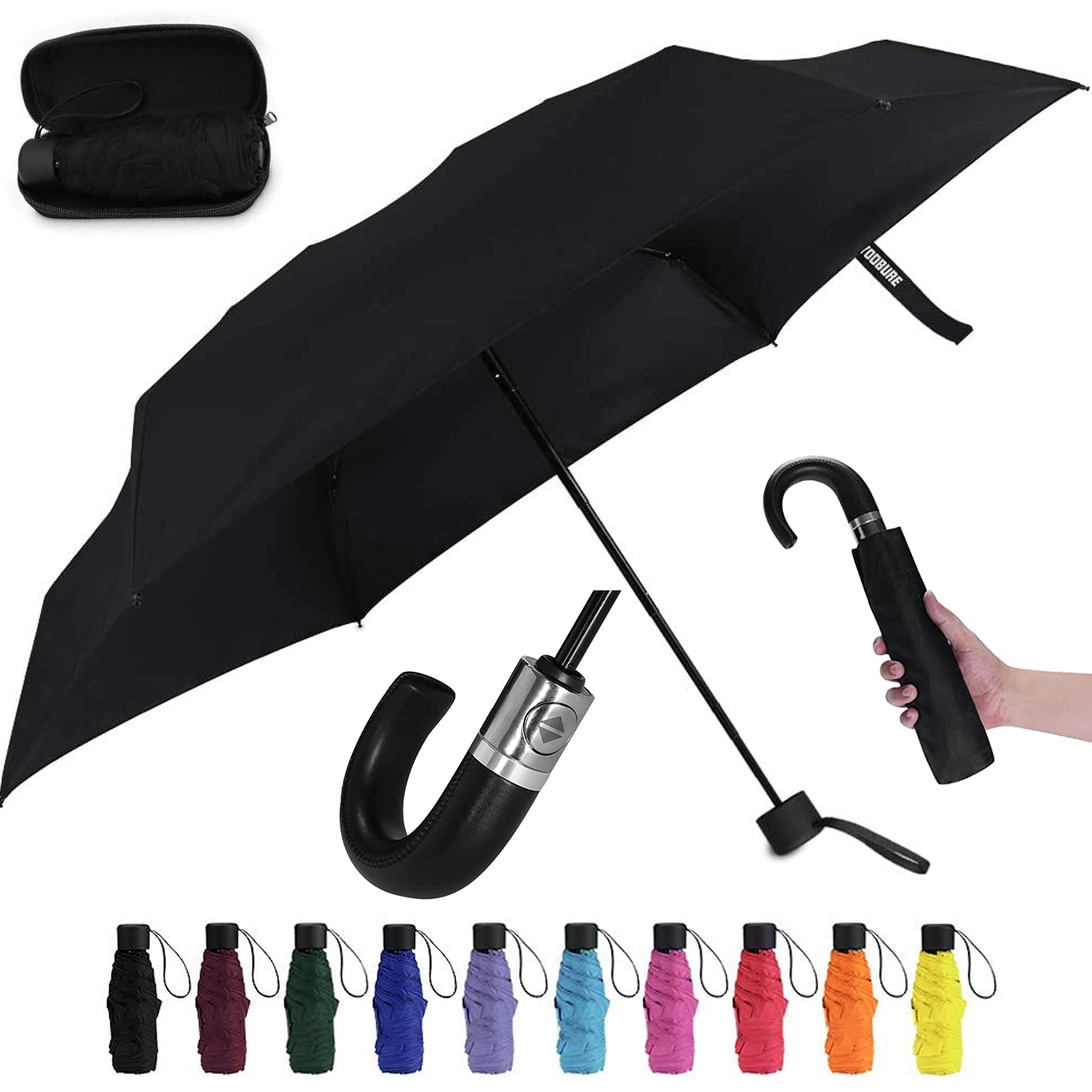 Small Mini Umbrella with Case 2
