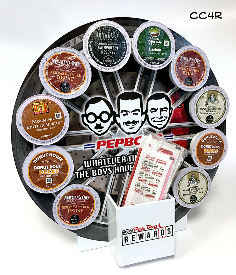 Coffee Caddy With Condiment Pocket