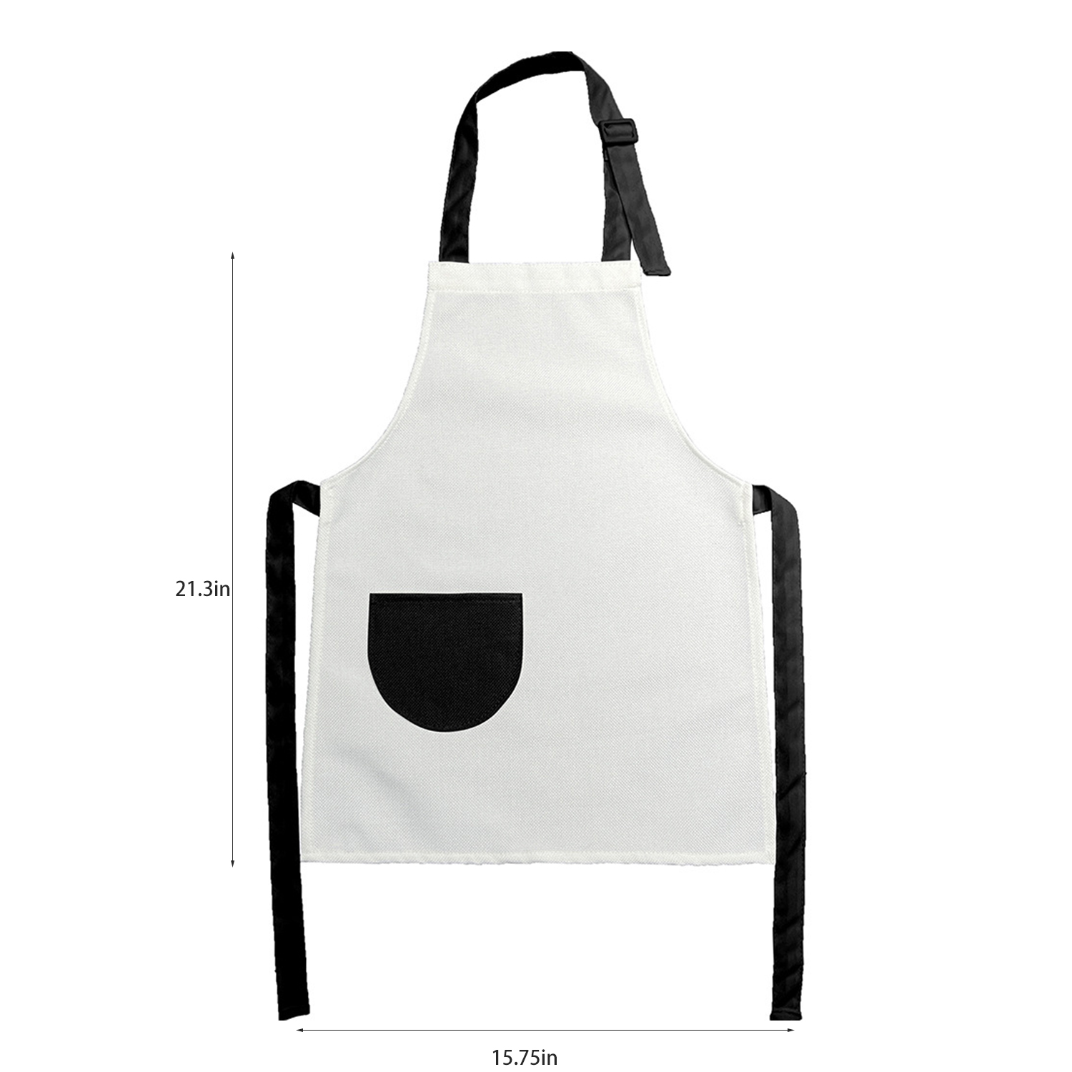 Adjustable Sublimation Apron w/ Pockets 4