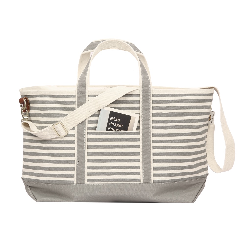 20 Oz. Super Heavy Canvas Ventura Weekender Stripe Bag 4