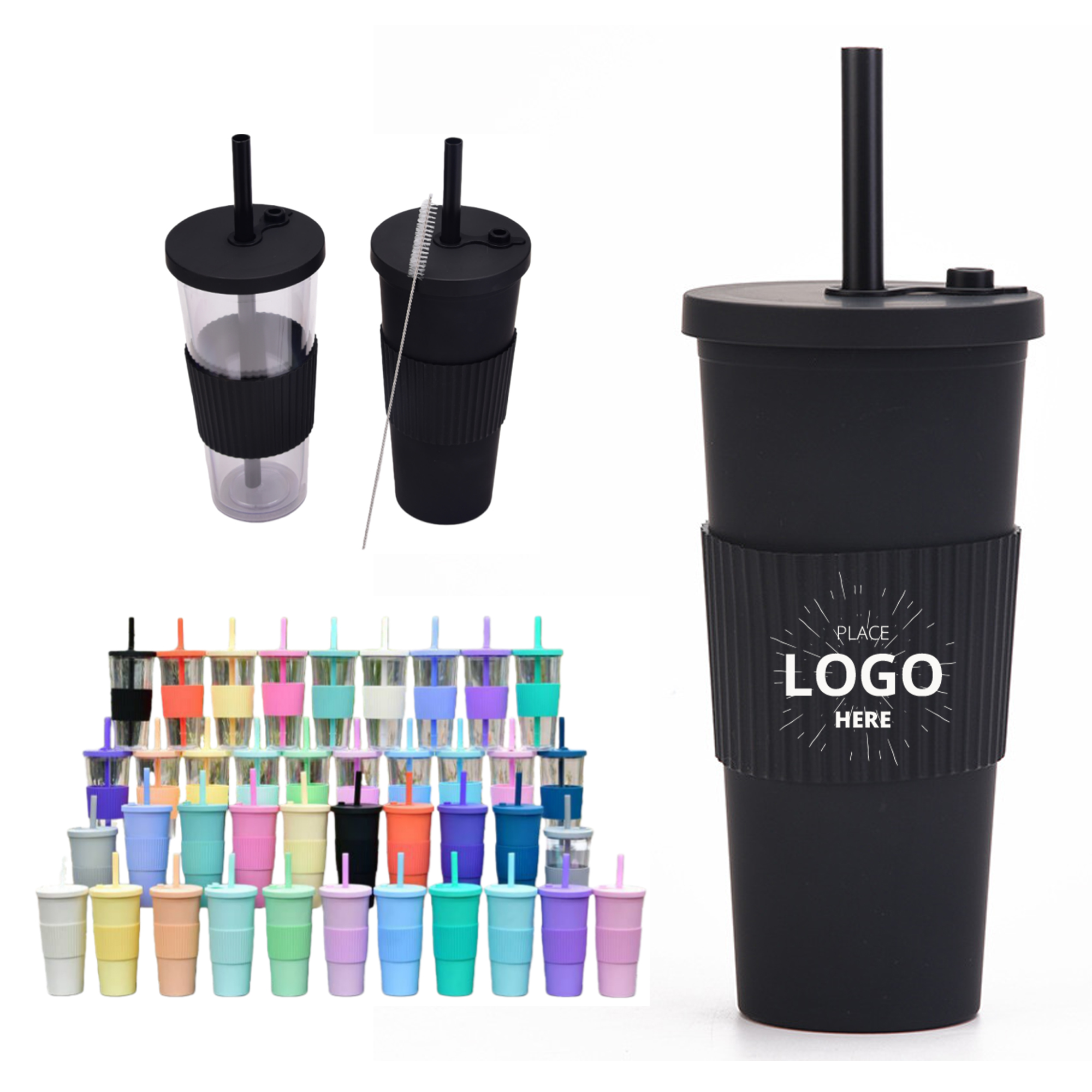24 Oz Plastic Tumbler 2
