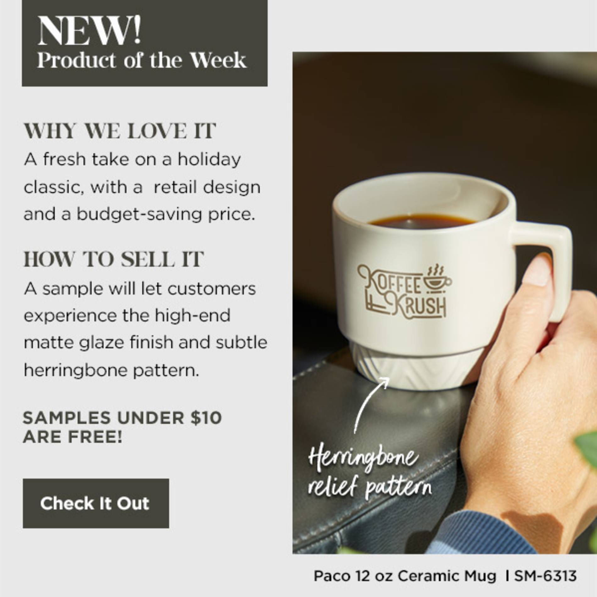 Paco 12oz Ceramic Mug 69