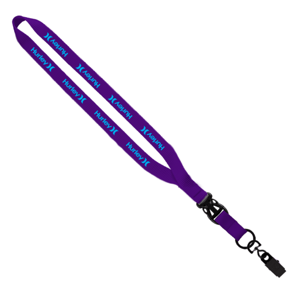 1/2" Smooth Nylon Slide Release Lanyard 104
