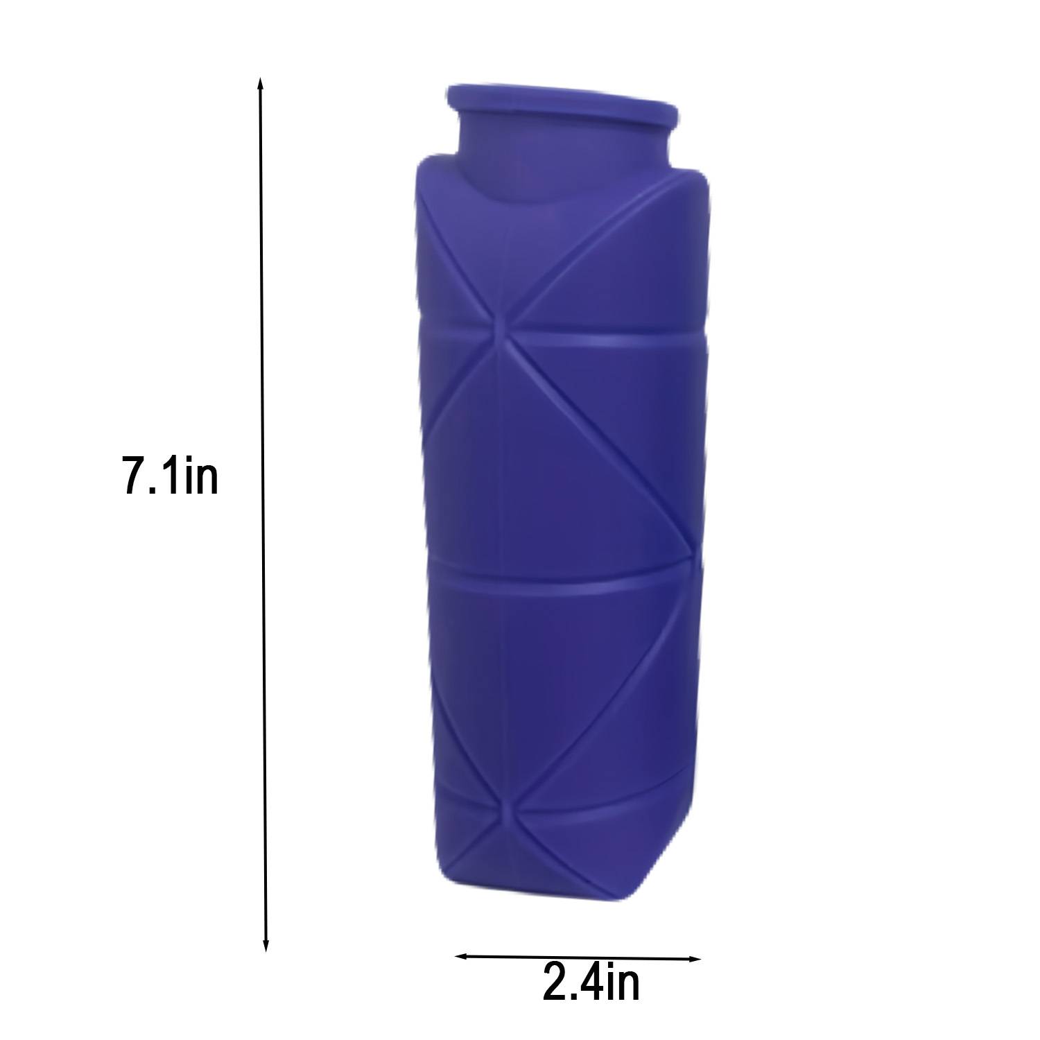 17oz Silicone Color-Changing Collapsible Sports Water Bottle 1