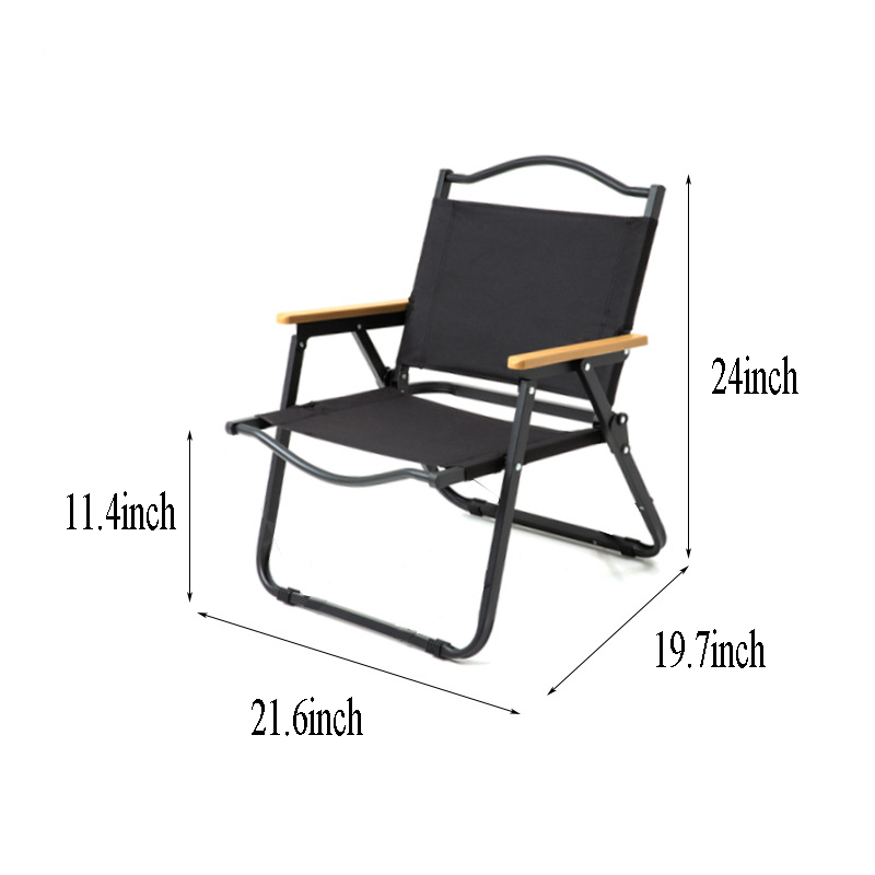 Portable Foldable Chair Steel 1