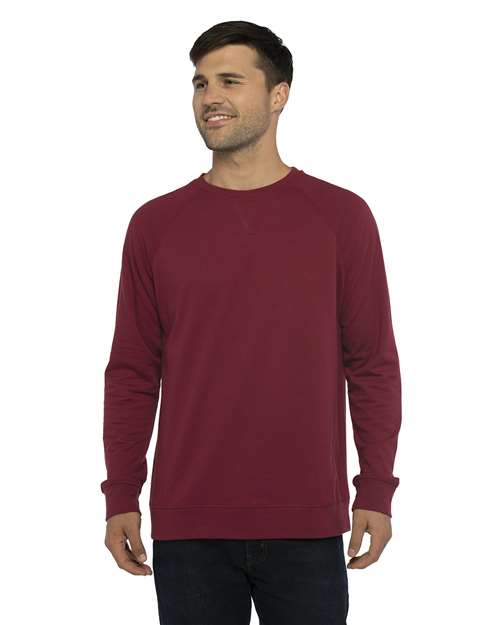 Unisex Laguna Raglan Crewneck Sweatshirt - 9000 69