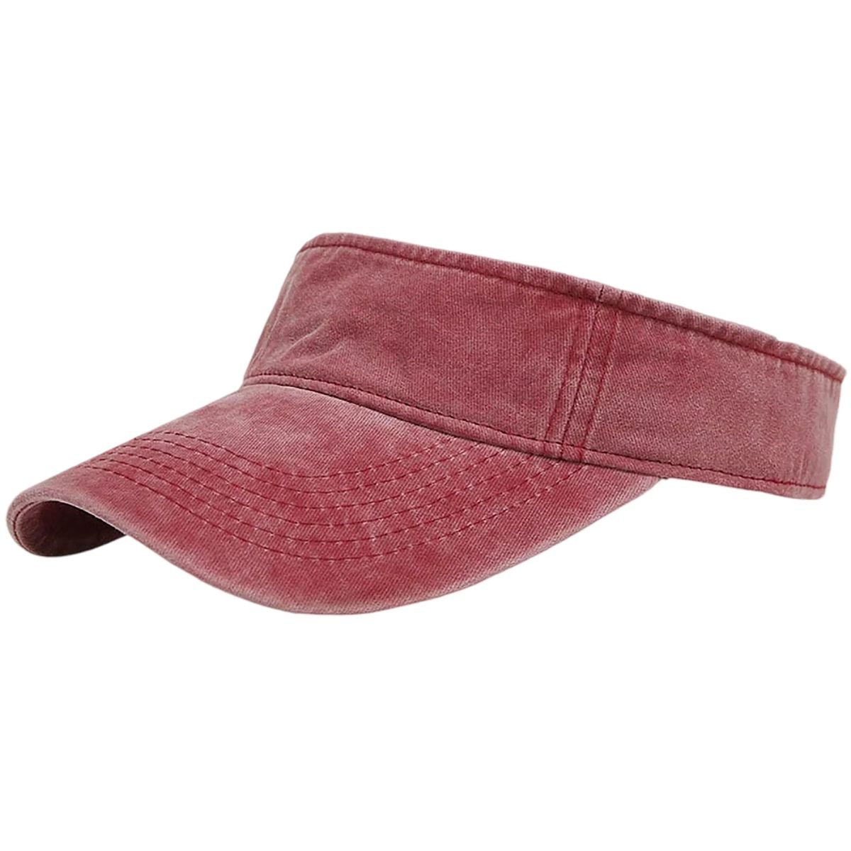 Open Top Cotton Visor Cap for Sports and Travel 1