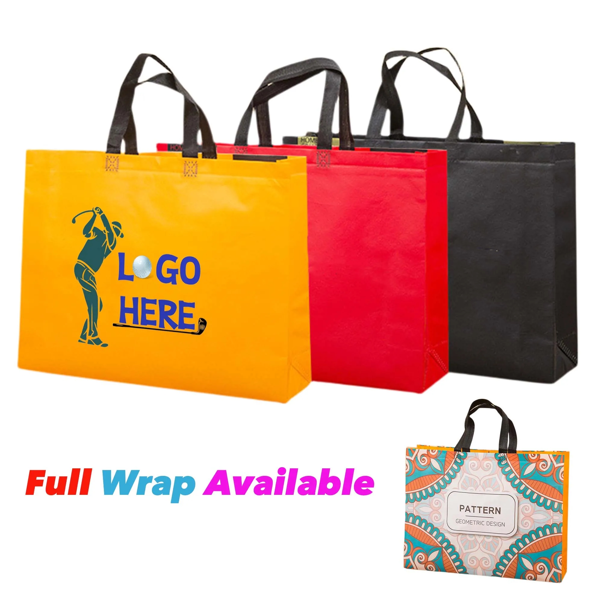 MOQ50 Non-Woven Coated Tote Bag 2