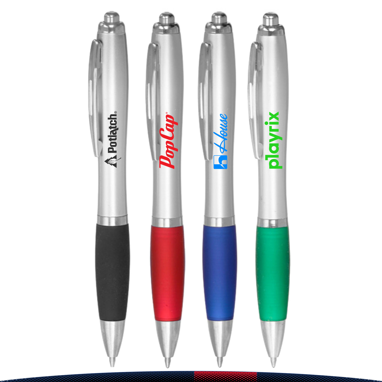 Maggie Colored Grip Gel Pens 10