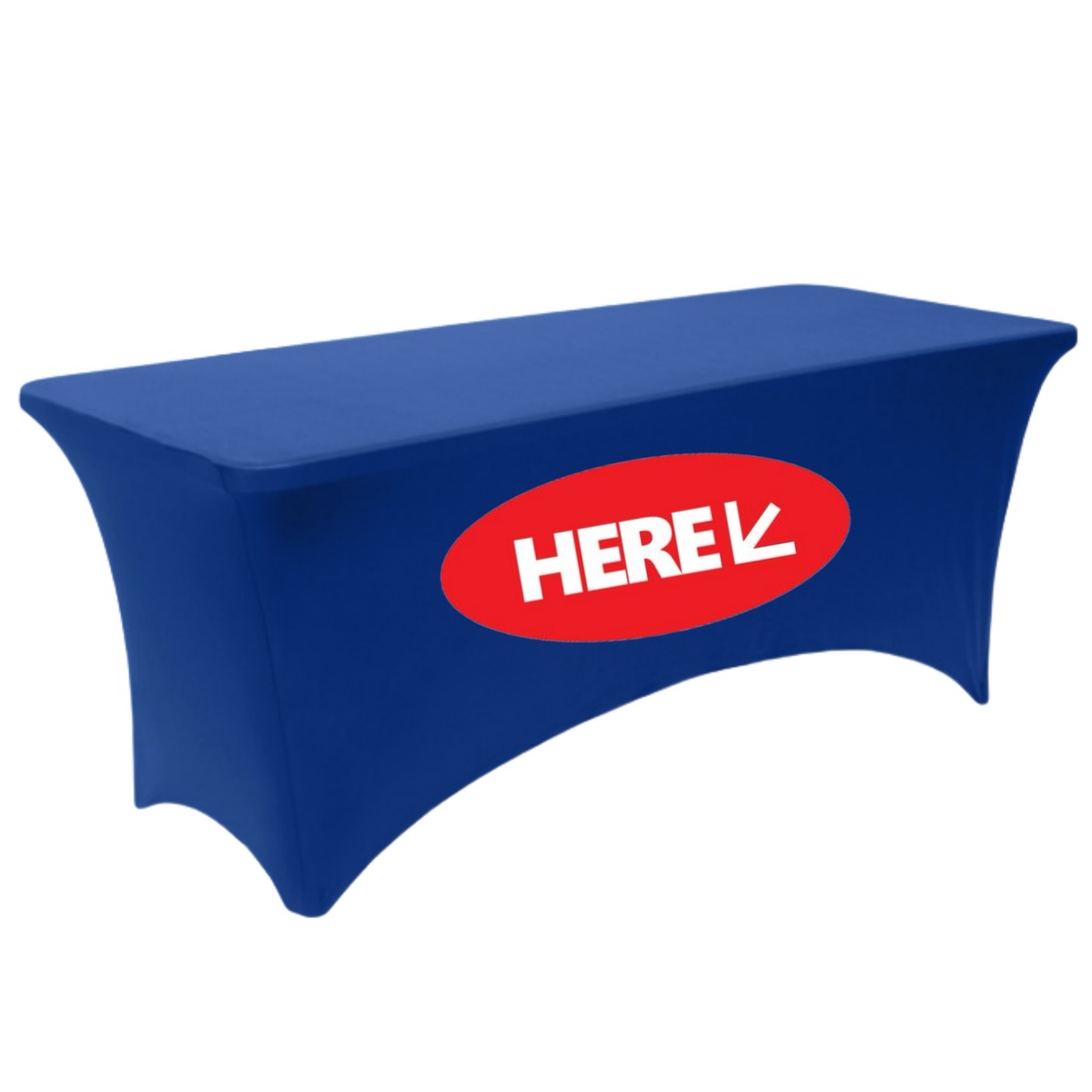 6' Rectangle Table Stretch Tablecloth 2