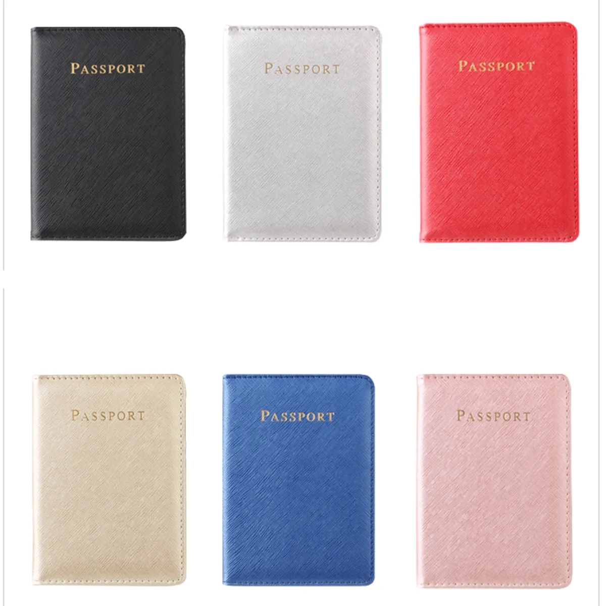 Portable Travel PU Organizer Passport Storage Wallet 4