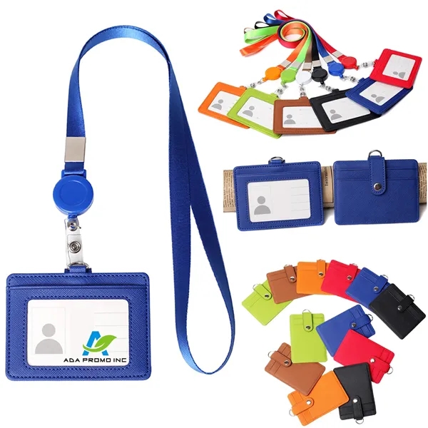 Elite Guard PU Leather Badge Holder