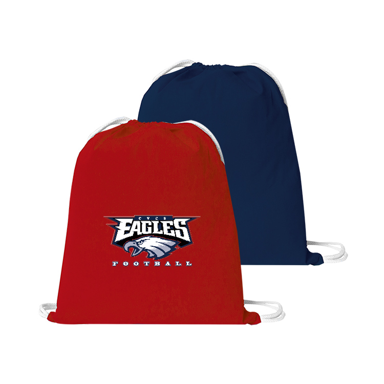 6oz. Colored Cotton Drawstring with White Cord 7