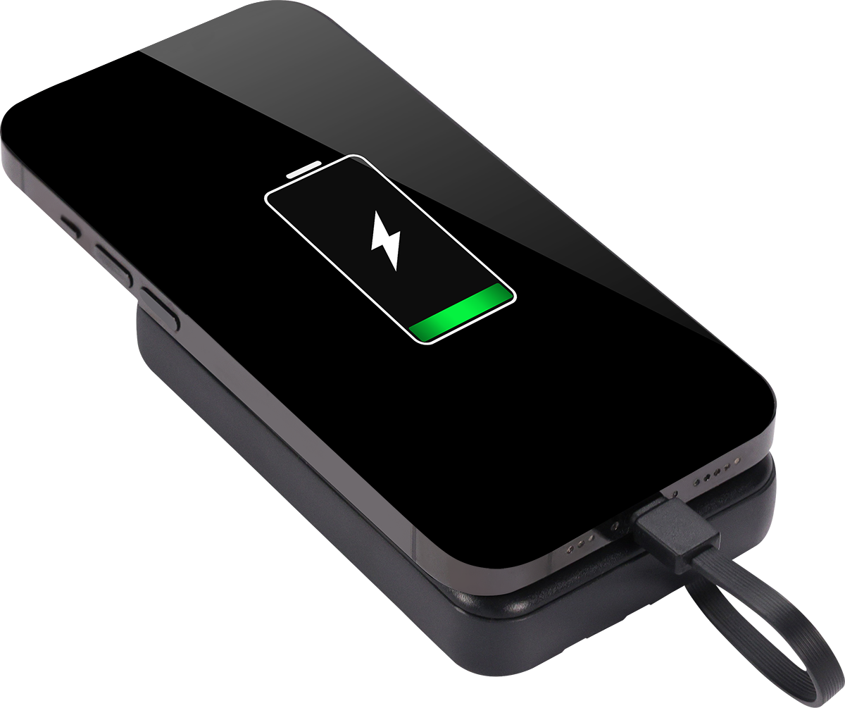 Wireless Charger & Power Bank 10,000 mAh 21