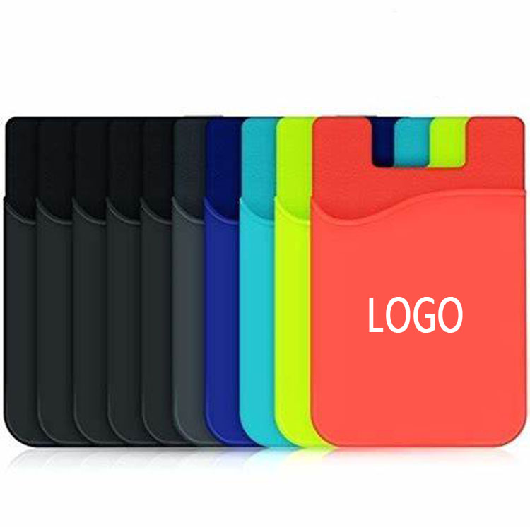 Silicone Phone Wallet/Card Holder 2