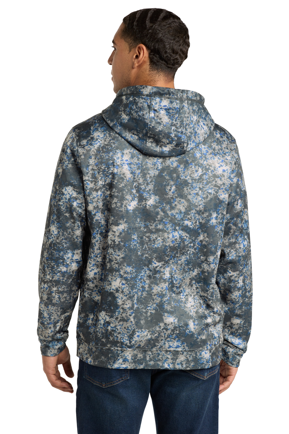 Sport-Tek Sport-Wick Mineral Freeze Fleece Hooded Pullover. ST230 5