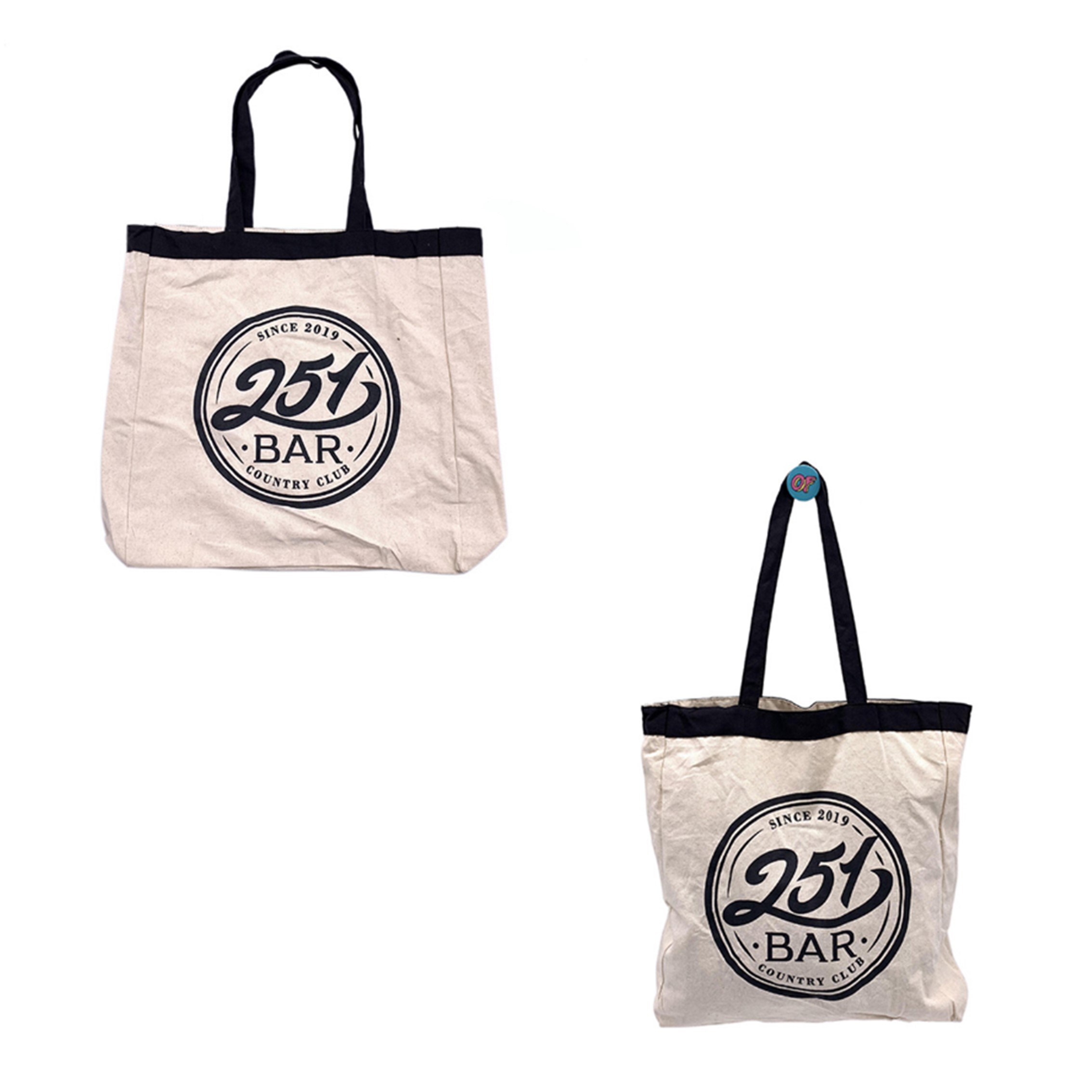 Cotton Sheeting Natural Economy Tote 3