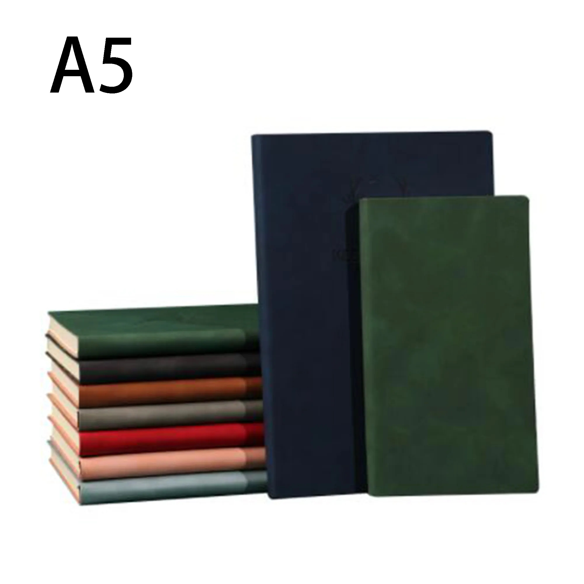 A5 Sheepskin Business Notebook 1