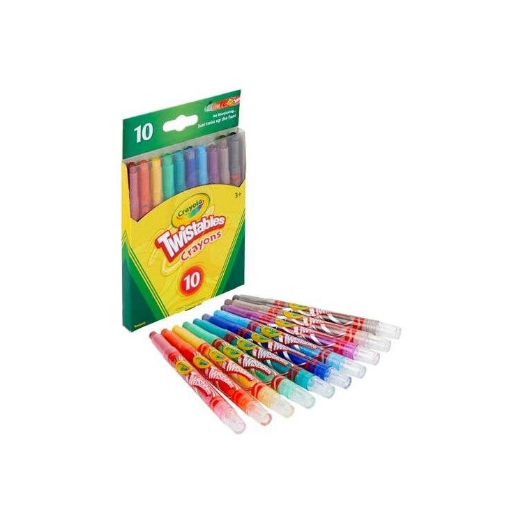 Crayola Mini Twistables Crayons - 10 Pack 1