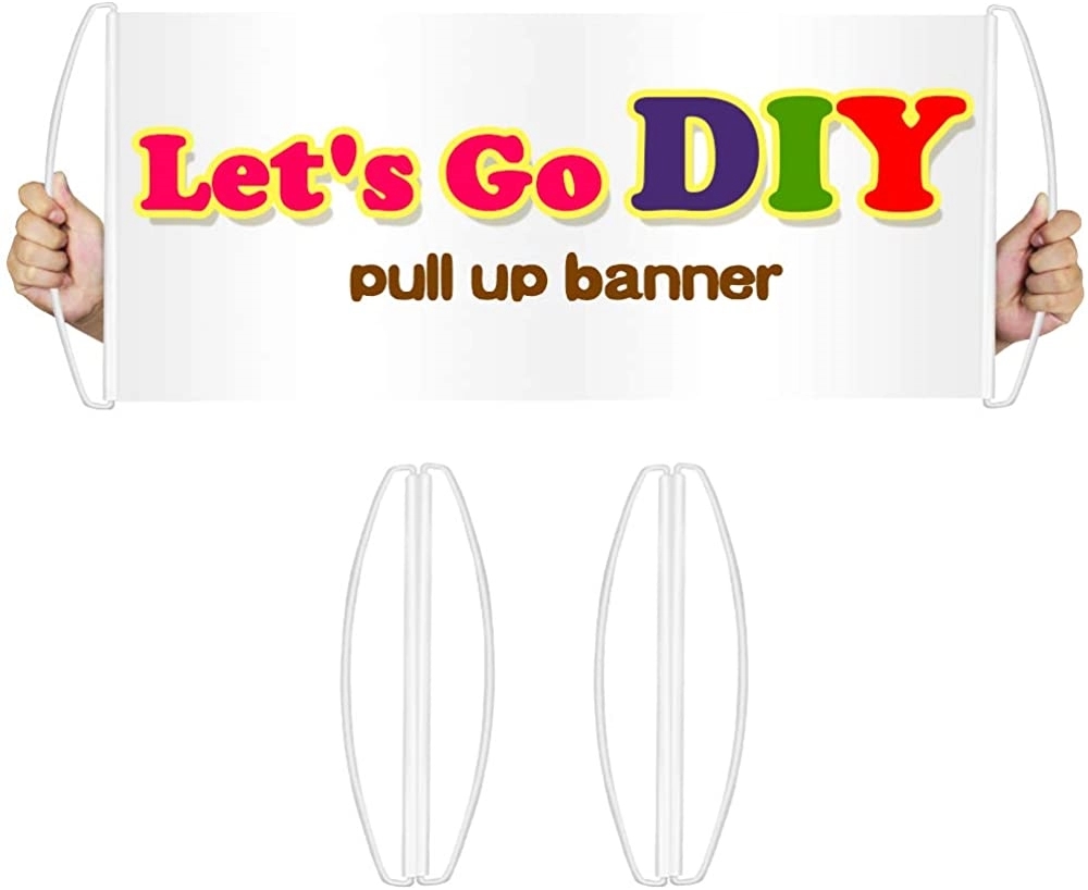 Reusable Handheld Pocket Custom Event Retractable Banner 4