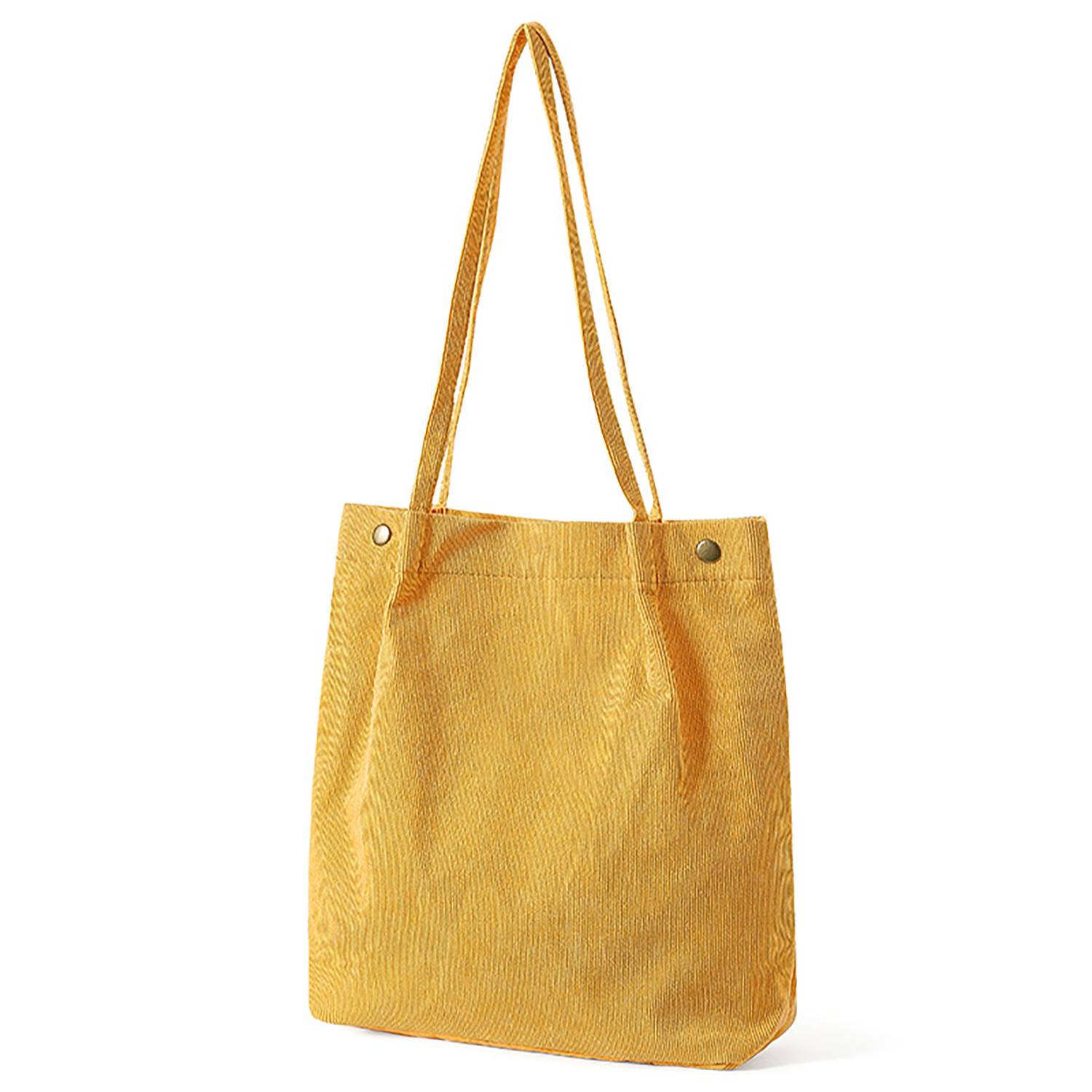 Stylish Corduroy Tote Bag, custom tote bag with logo imprint 11