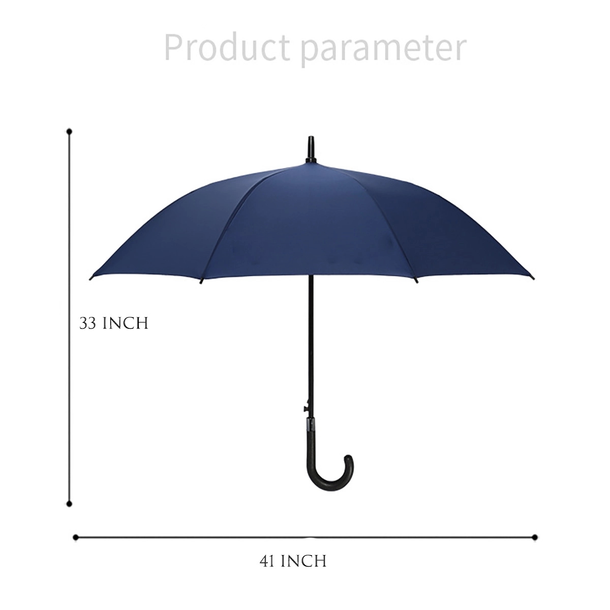 Custom Automatic Open Windproof Golf Umbrella Gift 6
