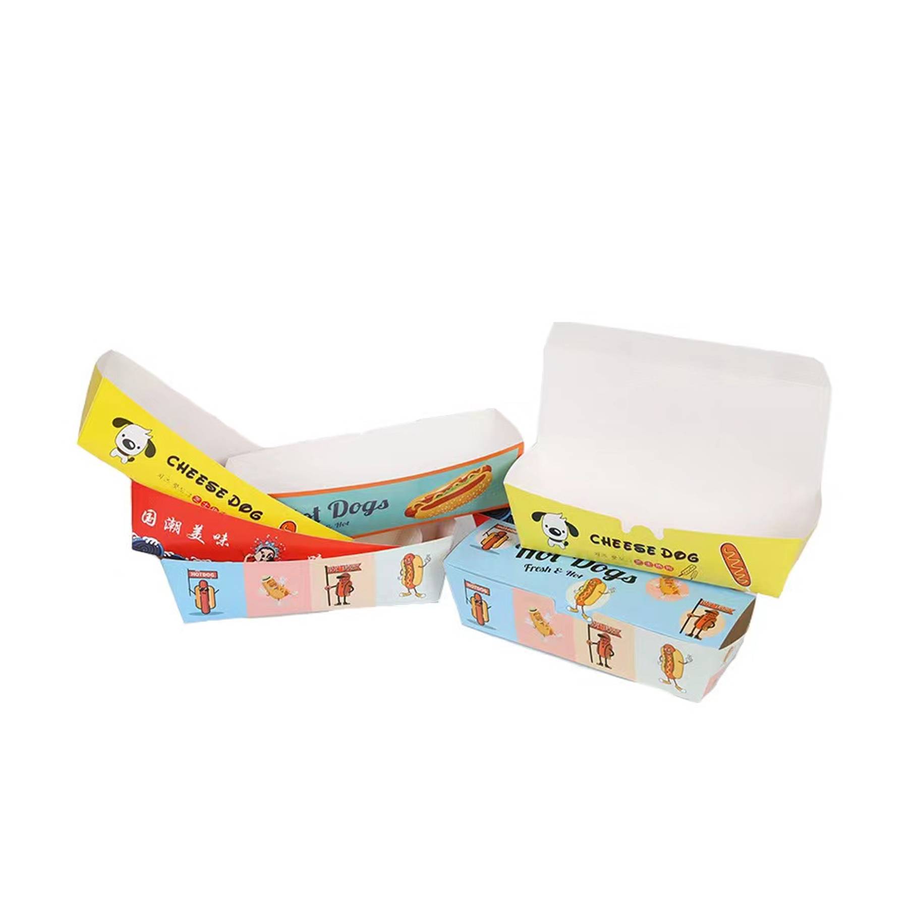 Customer Paper Hot Dog Trays 2