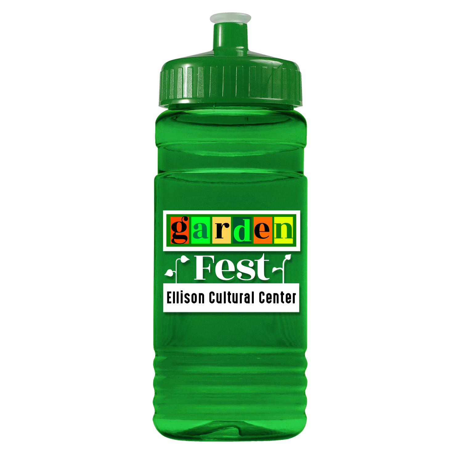20 oz. UpCycle rPET Bottle Push Pull - Digital 3