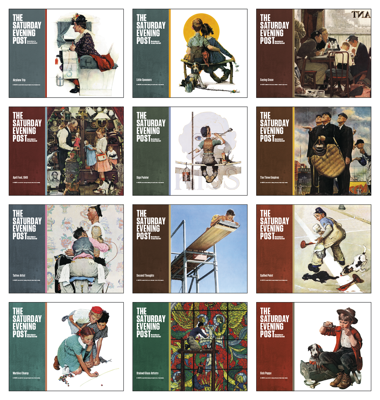Good Value™  The Saturday Evening Post Illustrations by Norman Rockwell – Stapled Calendar 15