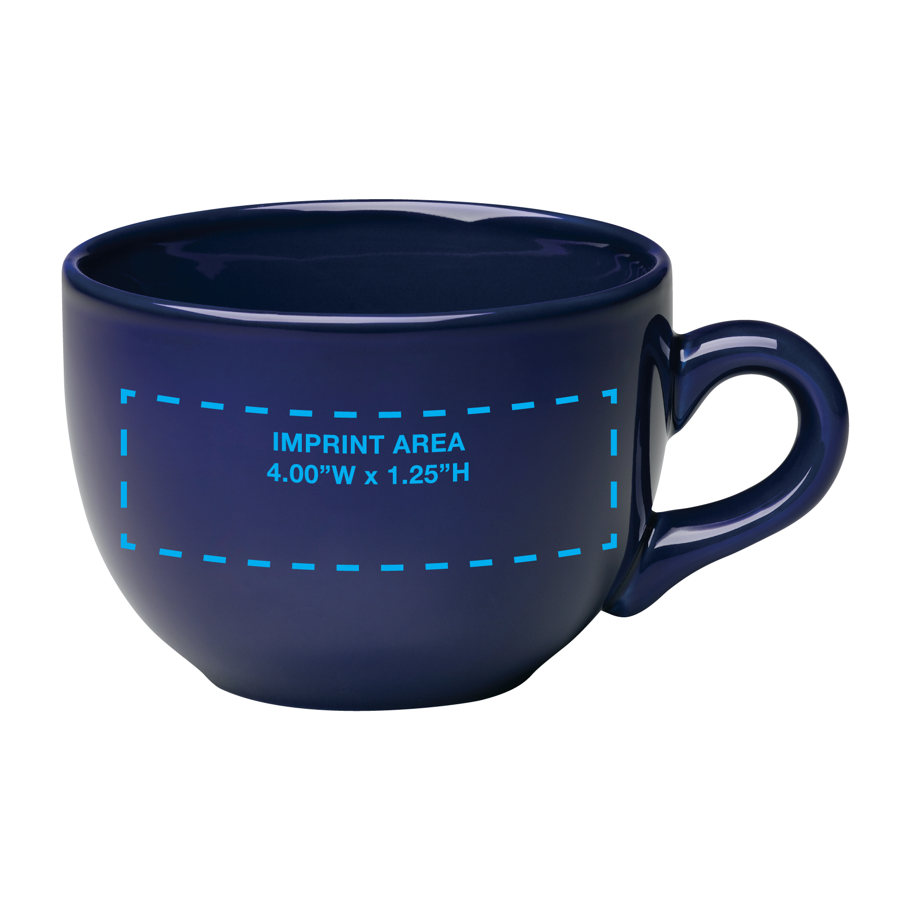 24 oz Cobalt Blue Souper Mug