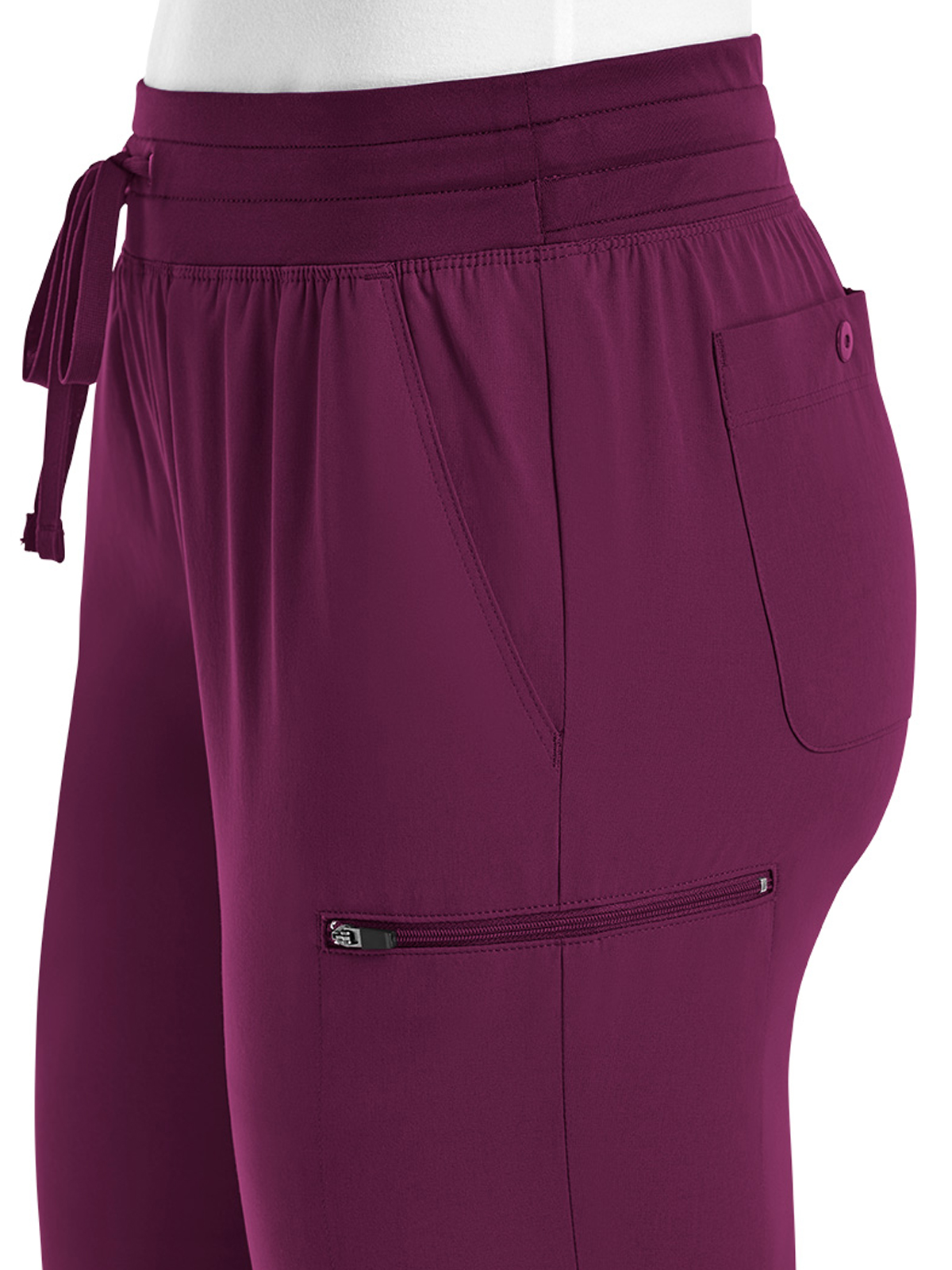 ScrubJoy Originals - Women's Fitted Six-Pocket Skinny Leg Pant 2