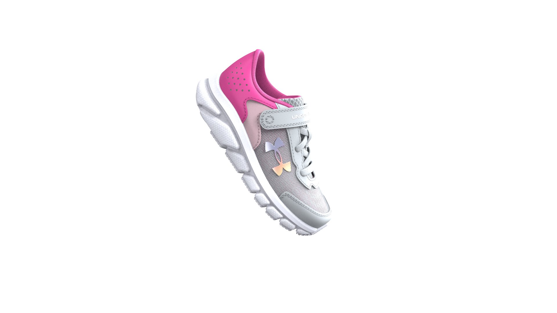 UA Assert 9 AC Girls' Infant Running Shoes 2