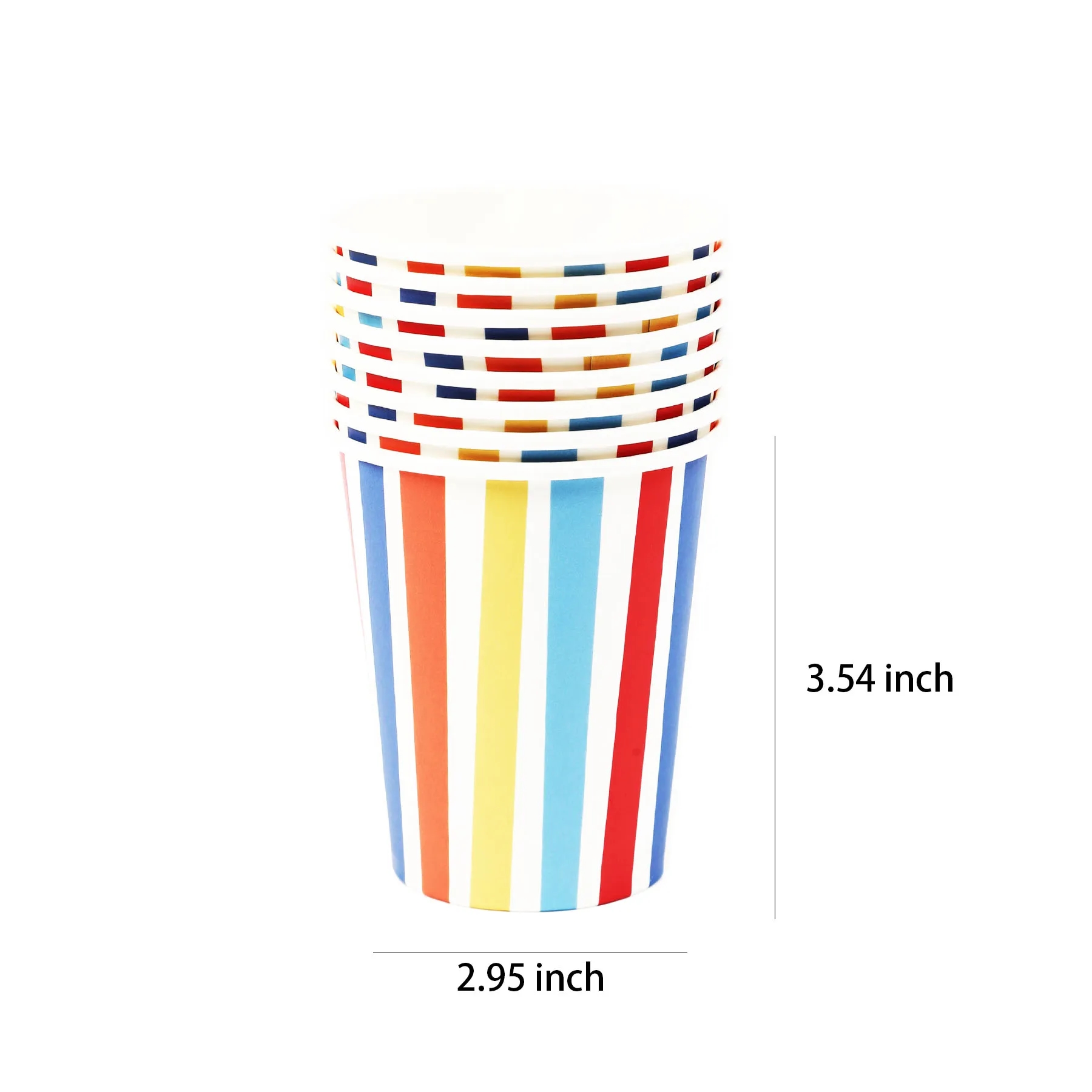 8 Pcs Birthday Party Paper Cup 6
