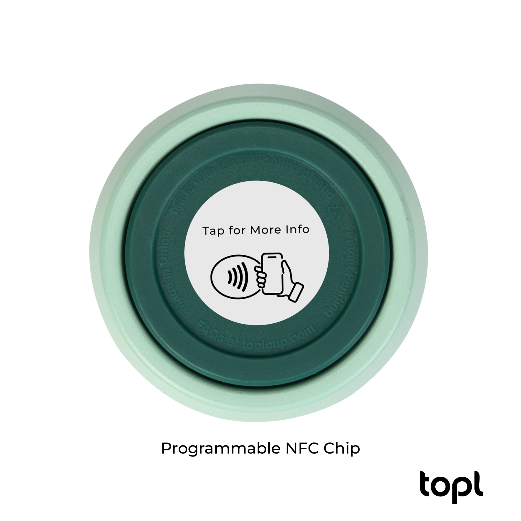 TOPL® 16 oz. Double Wall, Recycled Stainless Steel 360° Tumbler 17