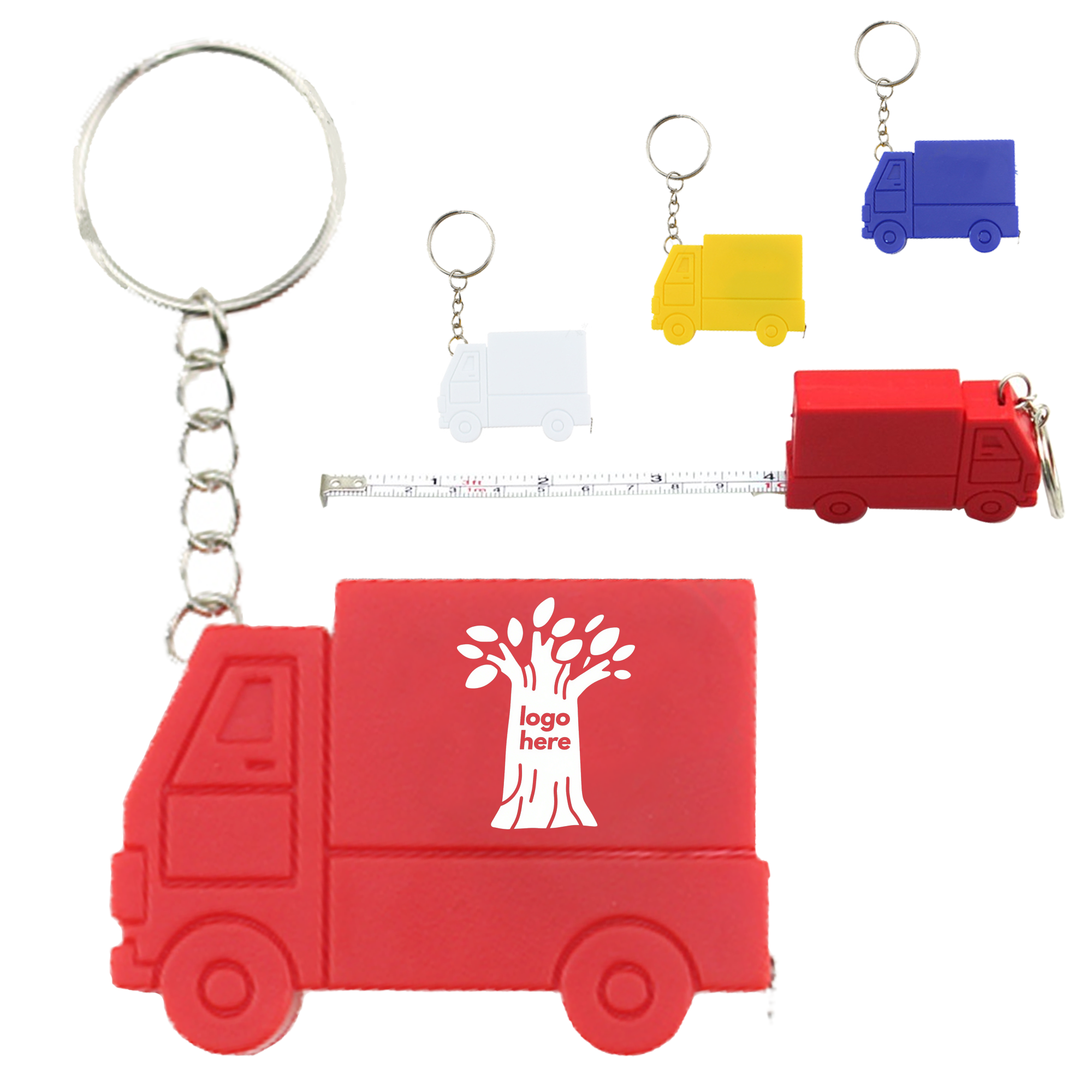Truck Shaped Keychain Tape Measure 10