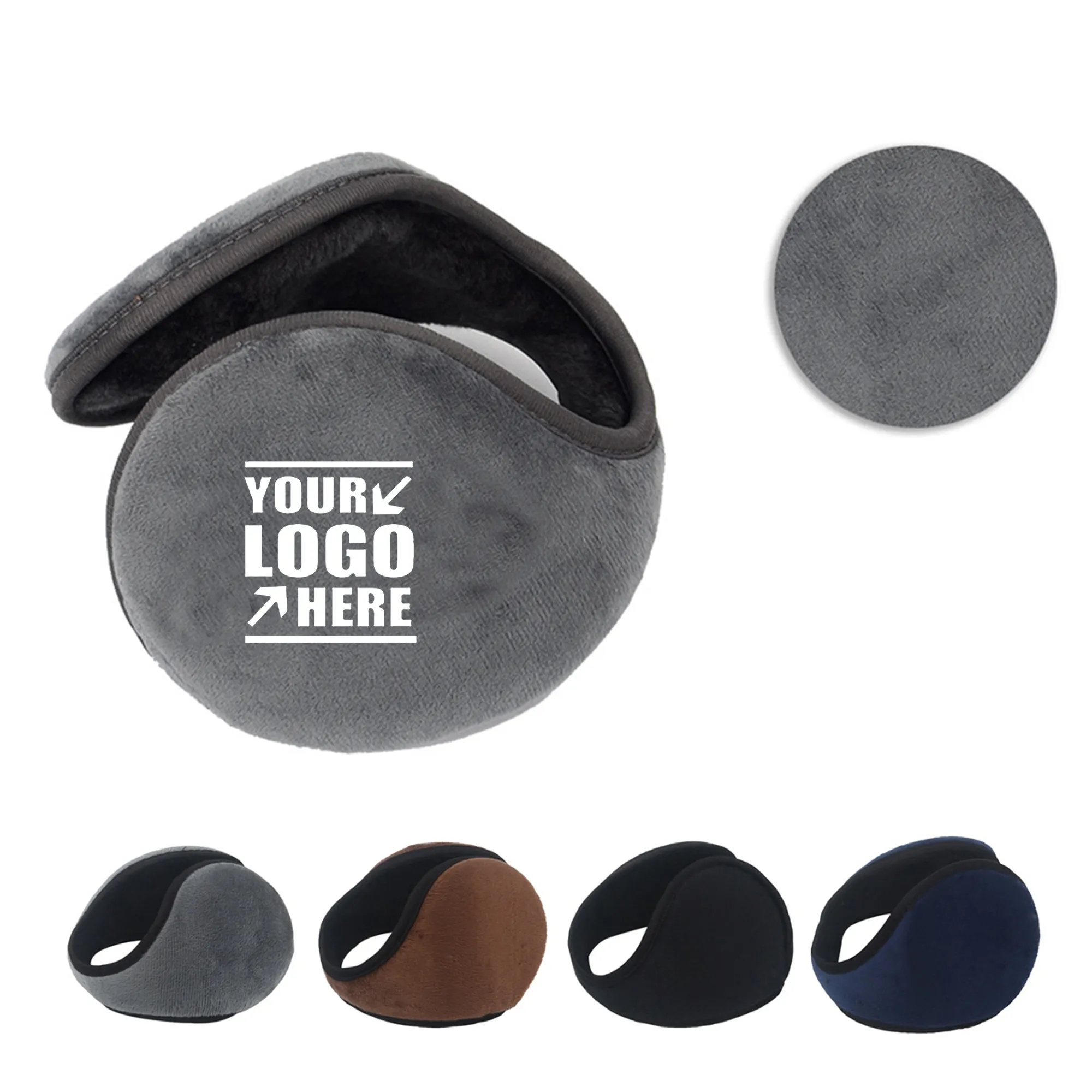 MOQ 50PCS Winter Fleece Warm Earmuffs 2