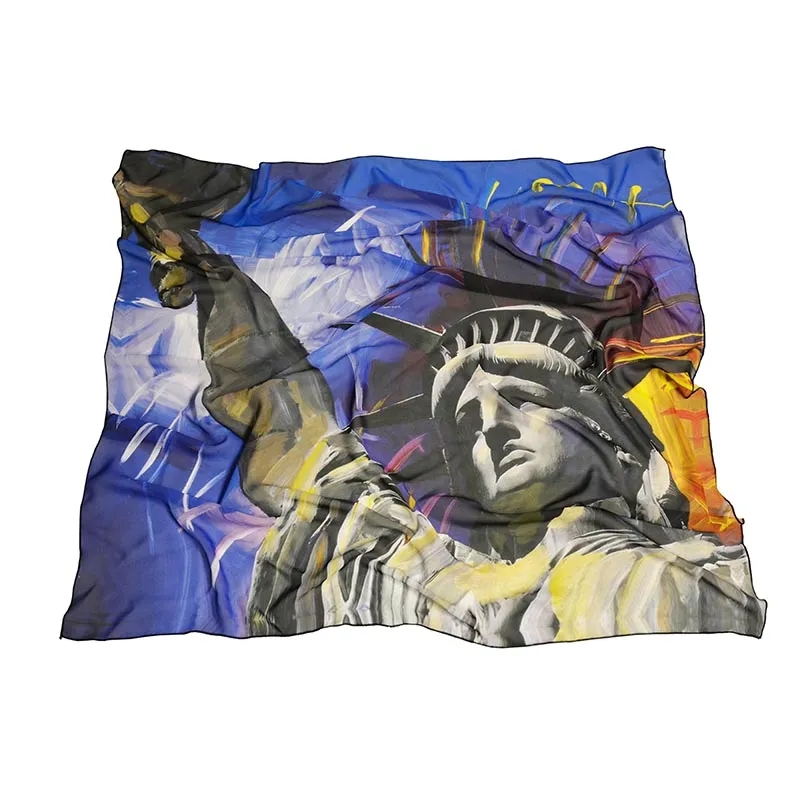 Vegan Silk Sublimated Scarf 5