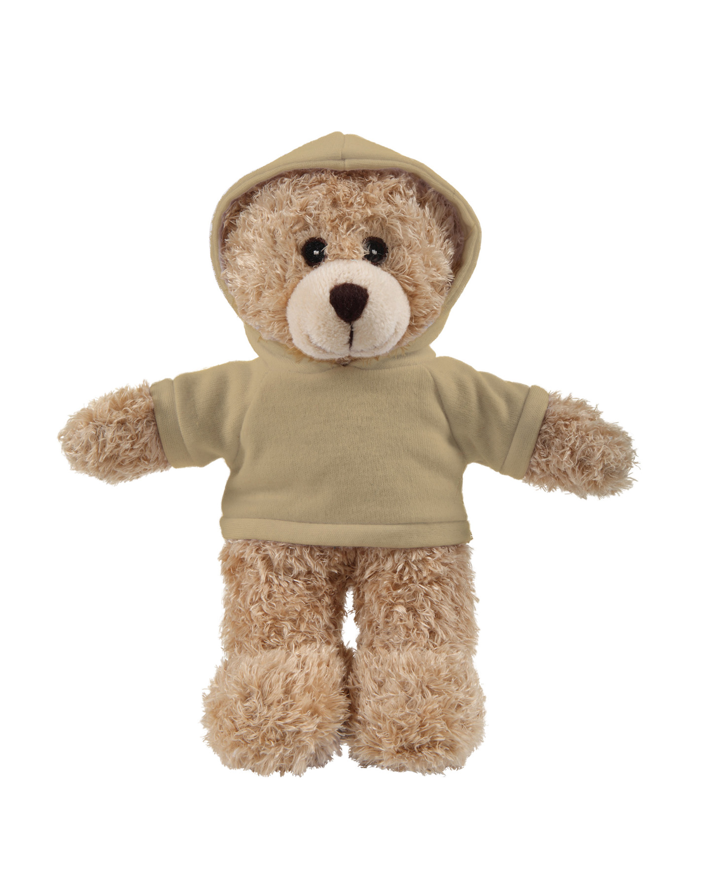 soft plush Tan Bear with hoodie 3