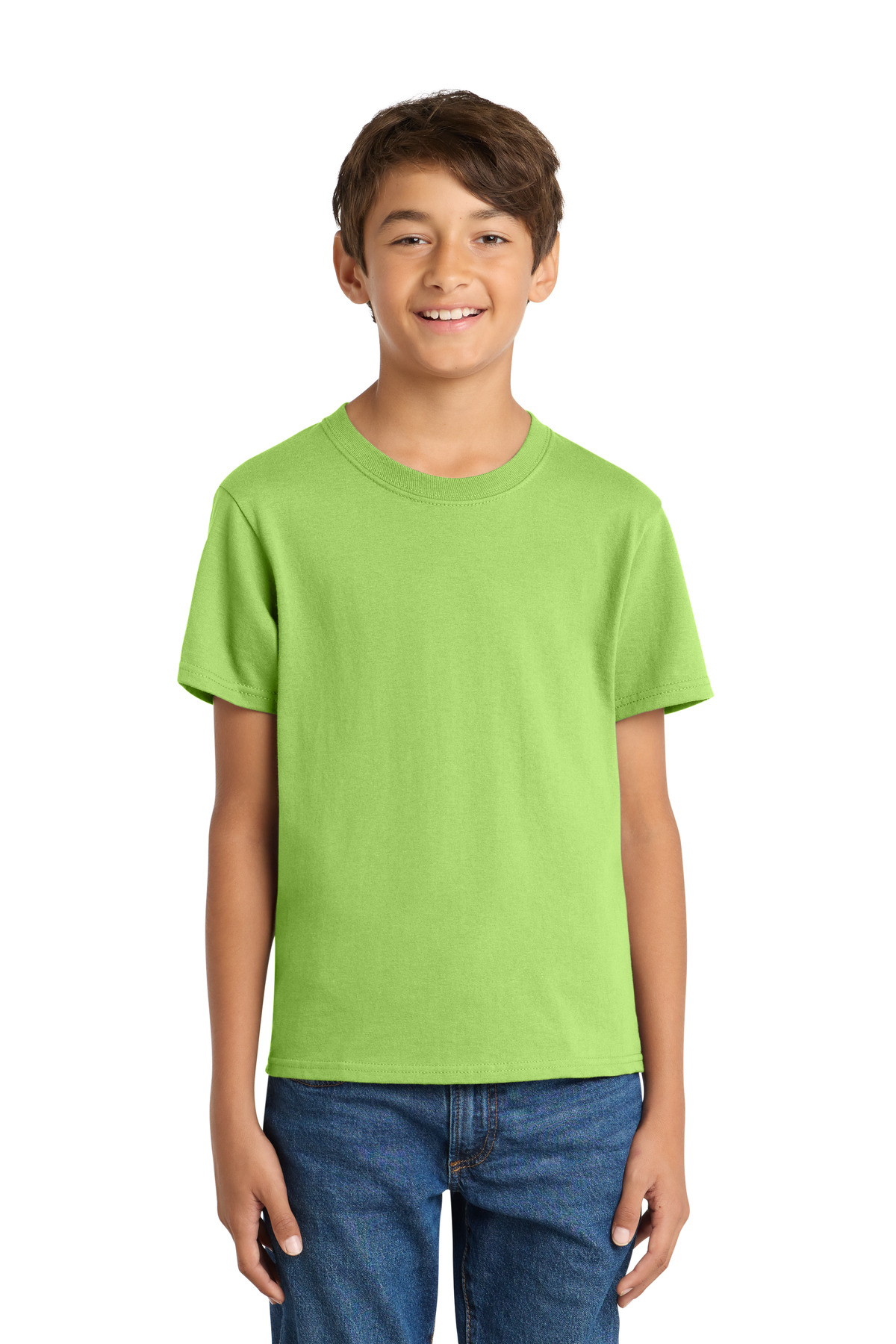 Port & Co Youth Core Cotton Tee. PC54Y 141
