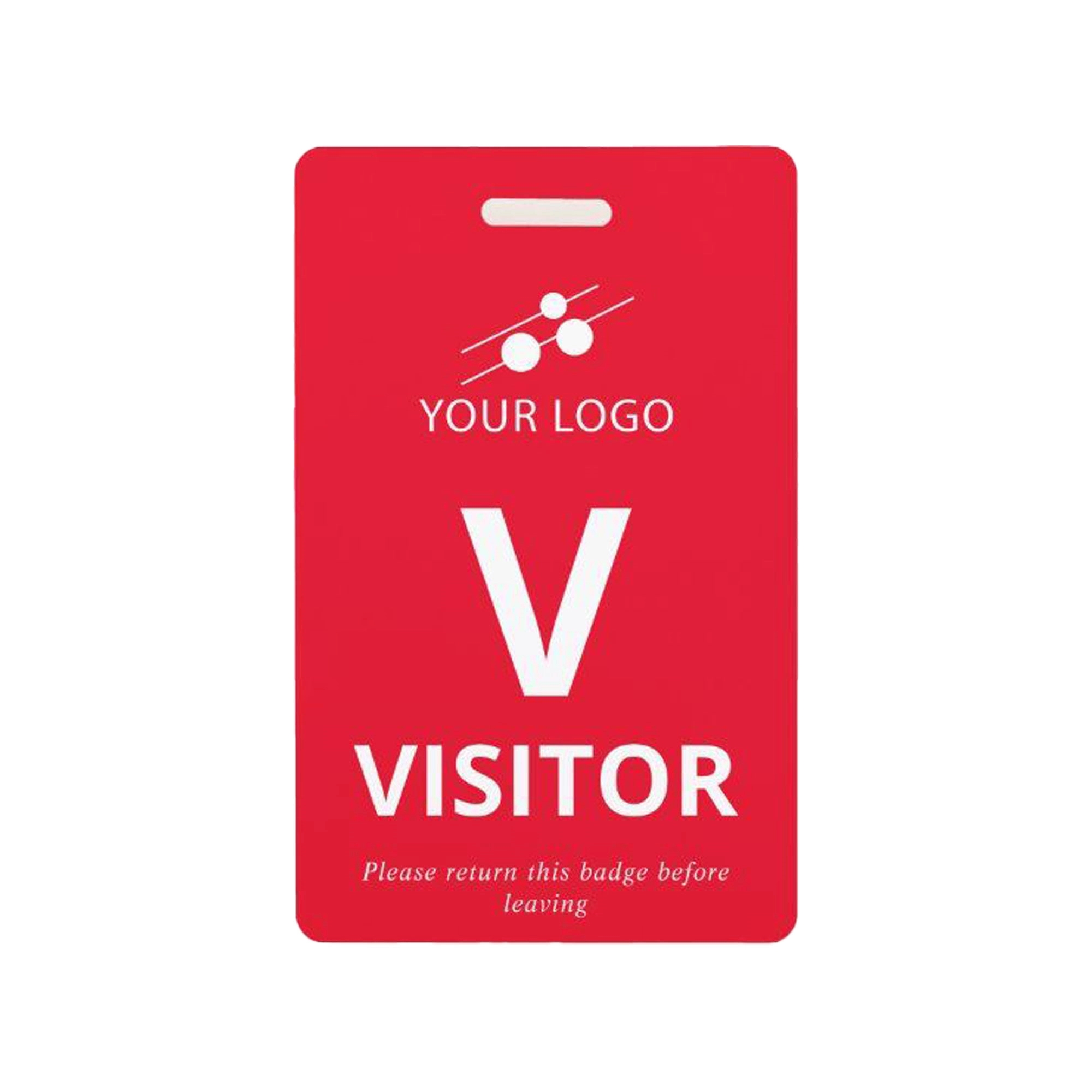 Preprinted Vistor Badge Card 7